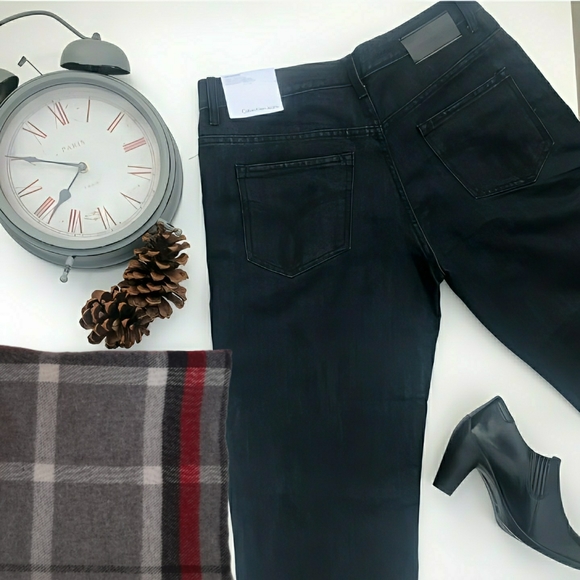 🇮🇹 L' Accessorio Italiano Made in Italy Gray Plaid Winter Scarf - Picture 10 of 10